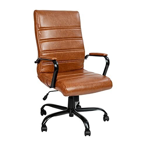Leather office chair - leather,