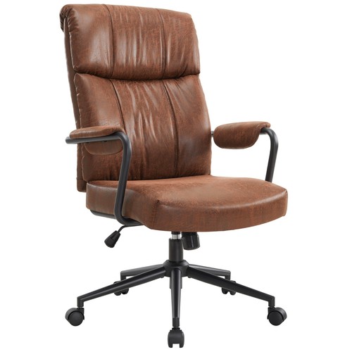 Brown office chair - office, lumbar