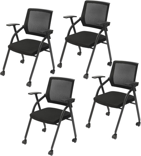 Foldable office chair with - foldable,