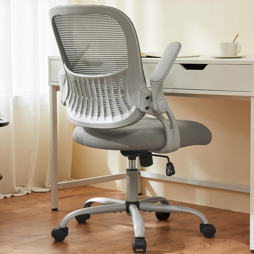 Gray mesh ergonomic office - ergonomic,