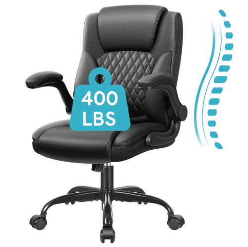 Big tall leather office - big, &