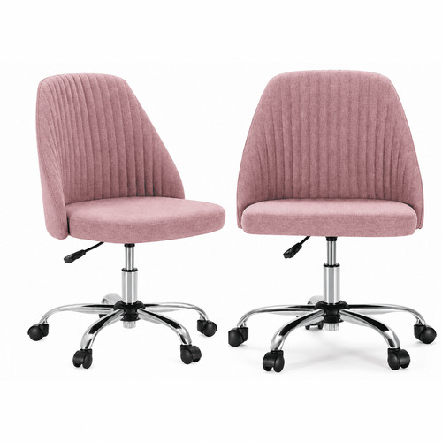 Pink ergonomic office chair - ergonomic,