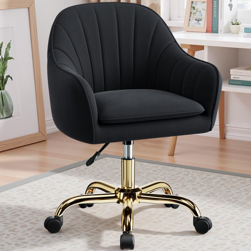 Velvet vanity office chair - velvet,