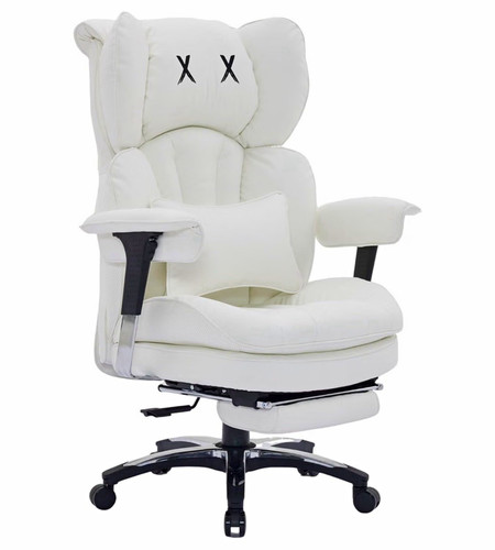 Efomao white ergonomic swivel - ergonomic,