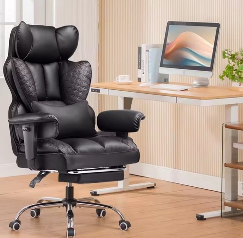 High back leather executive - leather,