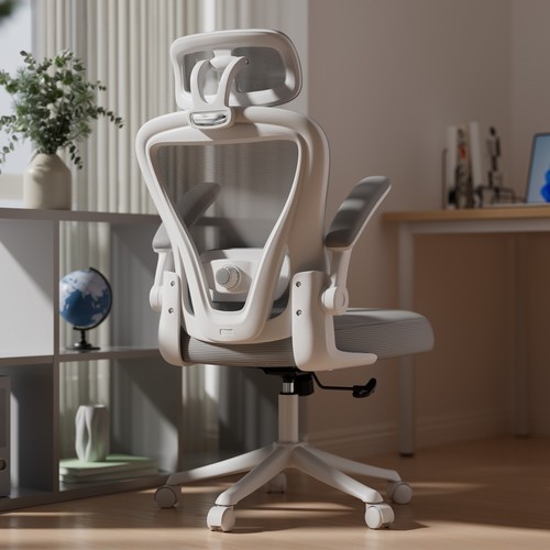 Office desk chair with lumbar - desk,