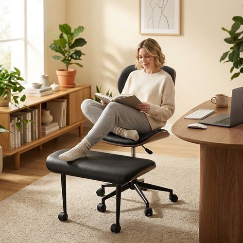 Cross legged office - office, chair