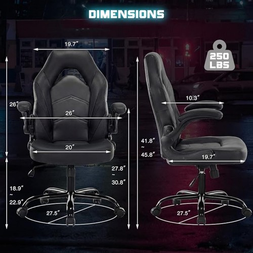 Leather ergonomic office - leather,