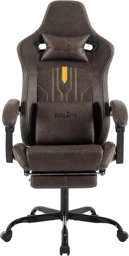 Gaming chair footrest - w/,