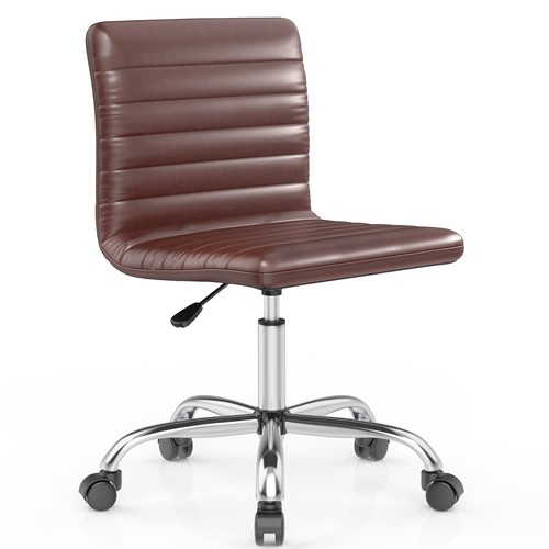 Brown smug desk chair - -,